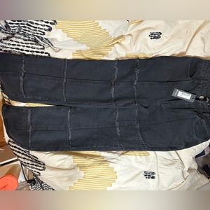 Nasty Gal Collection Frayed straight leg jeans